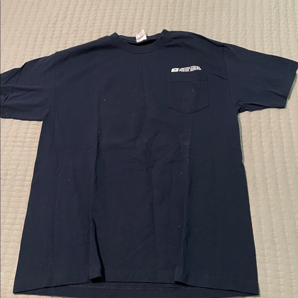 USPS CHIHUAHUA Navy Blue Graphic T-Shirt